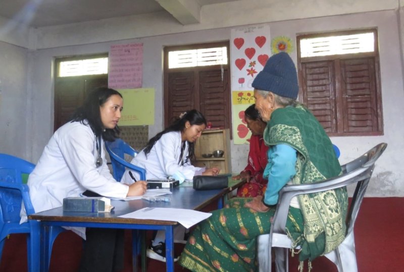 साकोसद्वारा स्वास्थ्य शिविर सम्पन्न